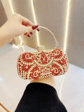 WOLOONG 2025 new 2025 dinner bags, niche design, small hand bags, messenger evening bags, rhinestone hand shoulder women's bags