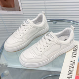 woloong Unique Genuine Flat Female Springtide Sports Sneakers