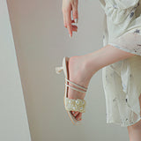 WOLOONG Durable Cool Stylish Fu Hao Xia Heels
