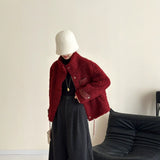 2025 Eco-friendly fur fleece lapel zipper high-end imitation mink coat ferret jacket warm autumn and winter