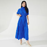 2025 Women's high-end summer dress, hot Popular trade clothes, loose lace-up a-word skirt, thin temperament skirt
