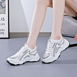 woloong Comfortable Women's Korean Style Clunky Female Sneakers