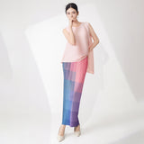2025 basic skirt women's summer suit covering meat and showing thinness irregular sleeveless T-shirt hip skirt two-piece set