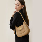 Strictly selected saddle bag cowhide bag women's design sense niche women's bag popular new shoulder messenger bag spring