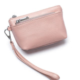 woloong New Women Genuine Leather Wallets Female Small RFID Purses Large Capacity Cute Wallet Soft Cowhide Money Bag Coin Card Holders