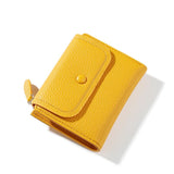 woloong Small Pu Leather Women Wallet Mini Lady Coin Purse Pocket Yellow Female Wallet Girl Purse Brand Designer Women Purse