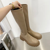 woloong Ankle Chelsea Boots New Winter Mid Heels Platform Women Botas Snow Warm Designer Motorcycle Boots Gladiator Oxford Zapatos