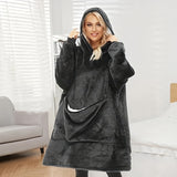 1pc, CozyPlus Wearable Blanket - Soft, Spacious, and Stylish Hooded Blanket for Sofa, Living Room, Bed, Indoor and Outdoor Use - Exquisite Design, Warm, Comfortable, and Lightweight