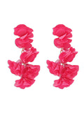 woloong Flower Shape Earrings Accessories Drop Earrings