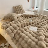 1pc Ultra-Soft Plush Blanket - Warm, Fluffy, and Cozy Throw Blanket for Couch, Sofa, Office, Bed, Camping, and Travel - Multi-Purpose Gift for All Seasons, Perfect for Snuggling Up and Relaxation