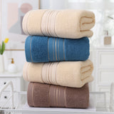 1pc Super Absorbent Cotton Bath Towel - 27x55 Inches - Soft And Comfortable For Adults - Perfect For Bathroom Supplies