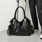 Premium PU Leather Tote Bag - Spacious & Stylish Unisex Handbag for Daily Use - Durable & Fashion-Forward Design