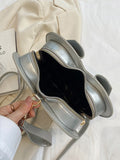 woloong Zipper Split-Joint Heart Shape Handbags Crossbody Bags Bags
