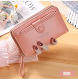 Wallet Women Lady Short Wallets Clutch bag Money Purses Small Fold Leather Female Coin Purse Card Holder Carteira Feminina