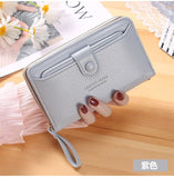 Wallet Women Lady Short Wallets Clutch bag Money Purses Small Fold Leather Female Coin Purse Card Holder Carteira Feminina