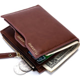 Wallet RFID Theft Protect Coin Bag Zipper Purse Wallets for Men with Zippers  Magic Wallet Luxury men's Purses And Wallets