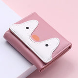 New Fashion Women Cute small animals coin bag Wallet Designed Pu Leather Coin Purse Female Card Holder