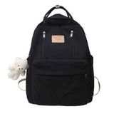 School Bags Julyccino Multifunction Double Zipper Women Backpack Teenager Girls Laptop Student Shoulder Bag Korean Style Schoolbag 220802