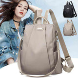 Anti Theft Backpack Women Backpacks Fashion Multifunctional Travel Backpack Waterproof Large Capacity Bag Women Schoolbag Y1105