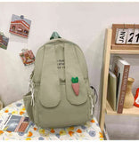 New Kawaii Long Rabbit Ear Backpack Bag Girl Female Cartoon Anmie Bunny Ear Bagpack Women Teen Schoolbag College Bookbag Mochila Y1105