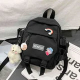 Small women's backpack Fashionable multifunctional casual shoulder bag Cute girly backpack Schoolgirl mini schoolbag Mochila Y1105