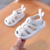 woloong Summer Toddler Infant Shoes Baby Girls Boys Leather Sandals Soft Bottom Non-slip Cartoon Kids Children Casual Beach Sandals