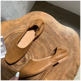woloong Fashion Women Flat Shoes Autumn Outdoor Slip On Loafer Shoes High Quality Soft Leather Boat Shoes For Office Ladies