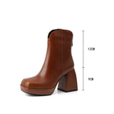 woloong Fashion Female Super High Heels Long Boots PU Leather Zipper Shoes New Autumn Women Pumps Ladies Knee High Motorcycle Boots