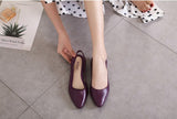 woloong Jelly Sandals Women Pointed Toe Chunky Med High Heels Flip Flops Slingback Casual Candy Skidproof Beach Shoes For Women