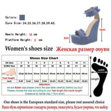 woloong New Designer Denim Sandals Summer Roman Sandals High Quality Wedges High Heels Peep-Toe Platform Shoes Woman