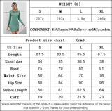 Woloong V-Neck Hollow Out Slit Bodycon Commuter Long Sleeve Sexy Maxi Dress