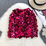 Women Glitter Sequins High Waist Sexy Short Skirt Party Fashion Vintage Luxury Skirts Goth Spring Summer Clothing