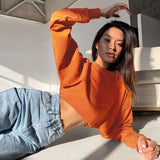 Crewneck Sweatshirt Women Tops Long Sleeve Winter Tops for Women  Fall Winter Sweatshirts Vintage Streetwear Women