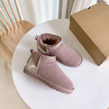 Women Australia Boots Designer Ultra Mini Platform Boot Chestnut Slippers Winter Warm Fur Cow Leather Wool Suede Snow Boots