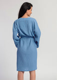 Cotton Bathrobe Female Loose Long Sleeve Sleepwear Spring Home Robes For Women Dresses Casual Woman Clothes Night Wears