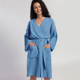 Cotton Bathrobe Female Loose Long Sleeve Sleepwear Spring Home Robes For Women Dresses Casual Woman Clothes Night Wears