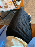 Y2k Clothes Simple Fold Patchwork Lace Slim Dress Fake Two Pieces Leggings Pants Korean Fashion Pantalones De Mujer