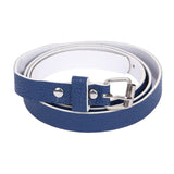 Fashion No-hole Buckle Women Belt Luxury Designer Belts Jeans Decorative Female Dress Thin PU Leather Waist Strap