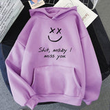 Woloong Walls Merch Women Hoodies Louis Tomlinson Smiley Face Sweatshirt Harajuku Oversized Hoodie Streetwear Clothes Winter Coat